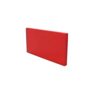 Capa de Fechamento Frontal Retangular - Vermelho
