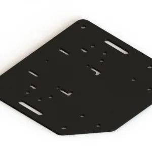 PLACA SUPORTE DRIVERS - COCKPIT - CHAPA AÇO 4,76MM