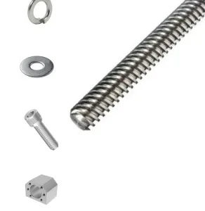 KIT FUSO DE ESFERA C/ CASTANHA E SUPORTE CASTANHA Ø16MM PASSO