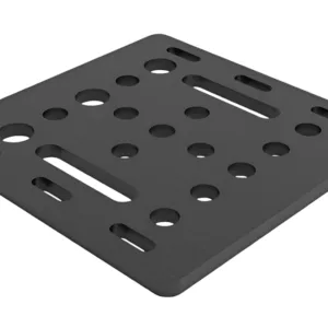 Placa para Perfil 20x20mm em Alumínio Para Montagem V-Slot